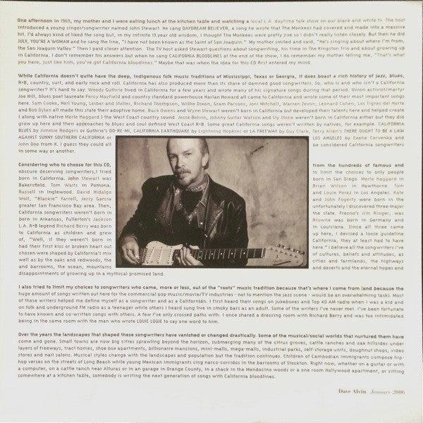 Dave Alvin - West Of The West | Mint (M) Mint (M)-