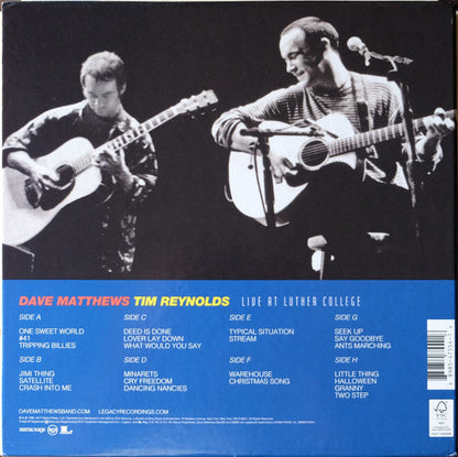 Dave Matthews & Tim Reynolds Live At Luther College RCA, Bama Rags Records Box, 150 + 4xLP, Album, RE Mint (M) Mint (M)-