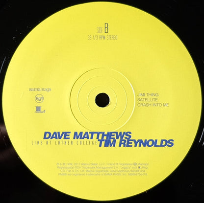 Dave Matthews & Tim Reynolds Live At Luther College RCA, Bama Rags Records Box, 150 + 4xLP, Album, RE Mint (M) Mint (M)-
