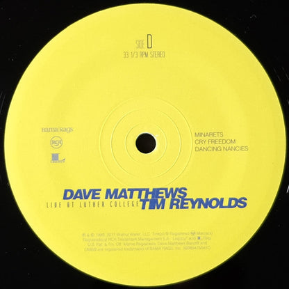 Dave Matthews & Tim Reynolds Live At Luther College RCA, Bama Rags Records Box, 150 + 4xLP, Album, RE Mint (M) Mint (M)-