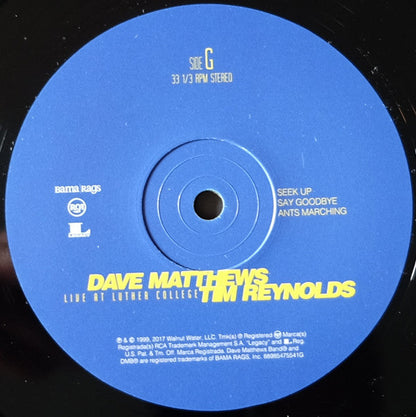 Dave Matthews & Tim Reynolds Live At Luther College RCA, Bama Rags Records Box, 150 + 4xLP, Album, RE Mint (M) Mint (M)-