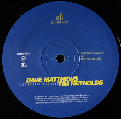 Dave Matthews & Tim Reynolds Live At Luther College RCA, Bama Rags Records Box, 150 + 4xLP, Album, RE Mint (M) Mint (M)-