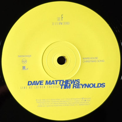 Dave Matthews & Tim Reynolds Live At Luther College RCA, Bama Rags Records Box, 150 + 4xLP, Album, RE Mint (M) Mint (M)-