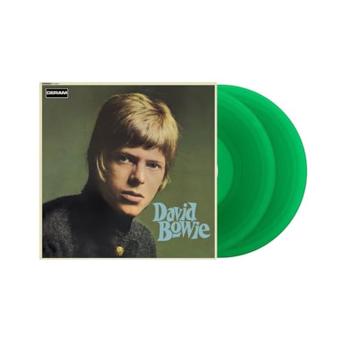 David Bowie - David Bowie (Deluxe Edition) [Transparent Green 2 LP] | Mint (M) Mint (M)-