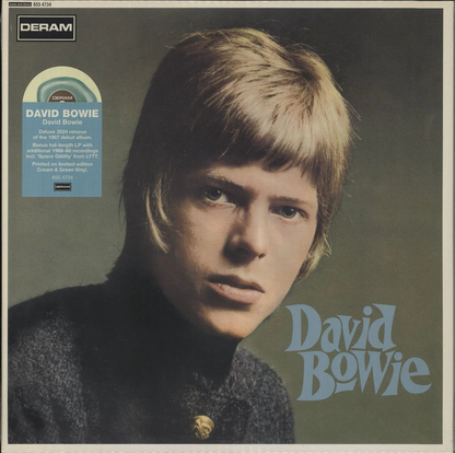 David Bowie - David Bowie (Limited Edition, Cream & Green Swirl Colored Vinyl) (2 Lp's) |-