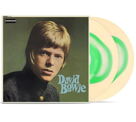David Bowie - David Bowie (Limited Edition, Cream & Green Swirl Colored Vinyl) (2 Lp's) |-