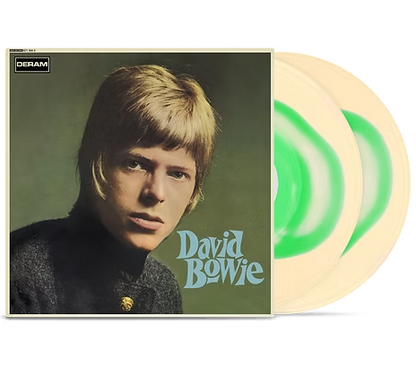 David Bowie - David Bowie (Limited Edition, Cream & Green Swirl Colored Vinyl) (2 Lp's) |-