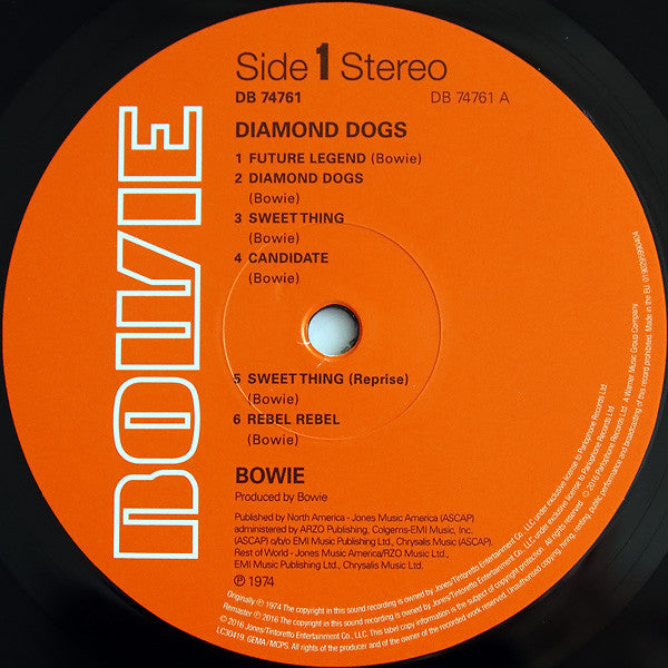 David Bowie - Diamond Dogs | Mint (M) Mint (M)-