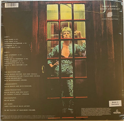 David Bowie - The Rise And Fall Of Ziggy Stardust And The Spiders From Mars | Mint (M) Mint (M)-