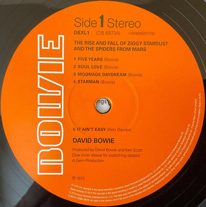David Bowie - The Rise And Fall Of Ziggy Stardust And The Spiders From Mars | Mint (M) Mint (M)