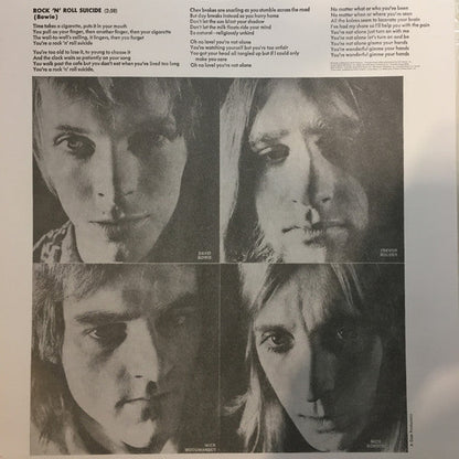 David Bowie The Rise And Fall Of Ziggy Stardust And The Spiders From Mars Parlophone, Parlophone, Parlophone, Parlophone LP, Album, RE, RM, 180 Mint (M) Mint (M)-