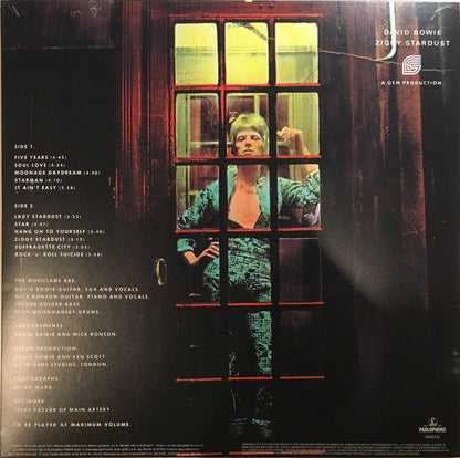 David Bowie - The Rise And Fall Of Ziggy Stardust And The Spiders From Mars | Mint (M) Mint (M)