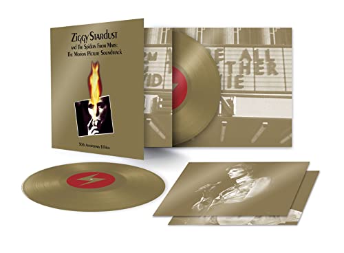 David Bowie - Ziggy Stardust And The Spiders From Mars: The Motion Picture Soundtrack (2x Gold Vinyl) | Mint (M) Mint (M)-