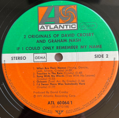 David Crosby / Graham Nash - 2 Originals Of David Crosby & Graham Nash | Near Mint (NM) Near Mint (NM)-