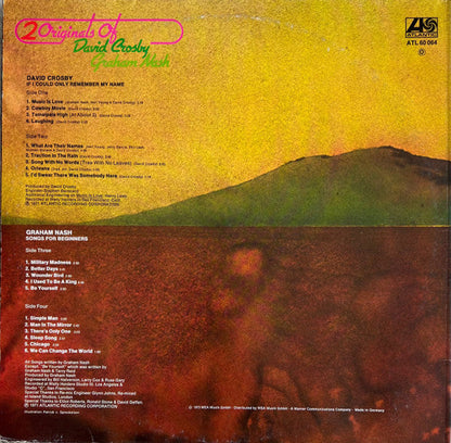 David Crosby / Graham Nash - 2 Originals Of David Crosby & Graham Nash | Near Mint (NM) Near Mint (NM)-