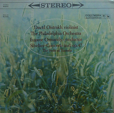 David Oistrakh ‧ The Philadelphia Orchestra / Sibe - Concerto In D, Op. 47 ‧ The Swan Of Tuonela |-