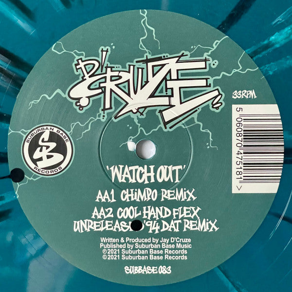 Watch Out The Lost Dubplates (COLOR VINYL) | Mint (M) Mint (M)-