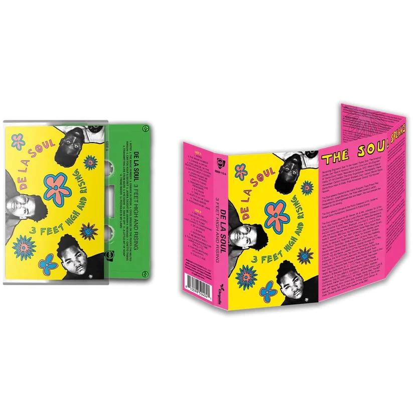 De La Soul - 3 Feet High And Rising - Green [Explicit Content] (Cassette) |-