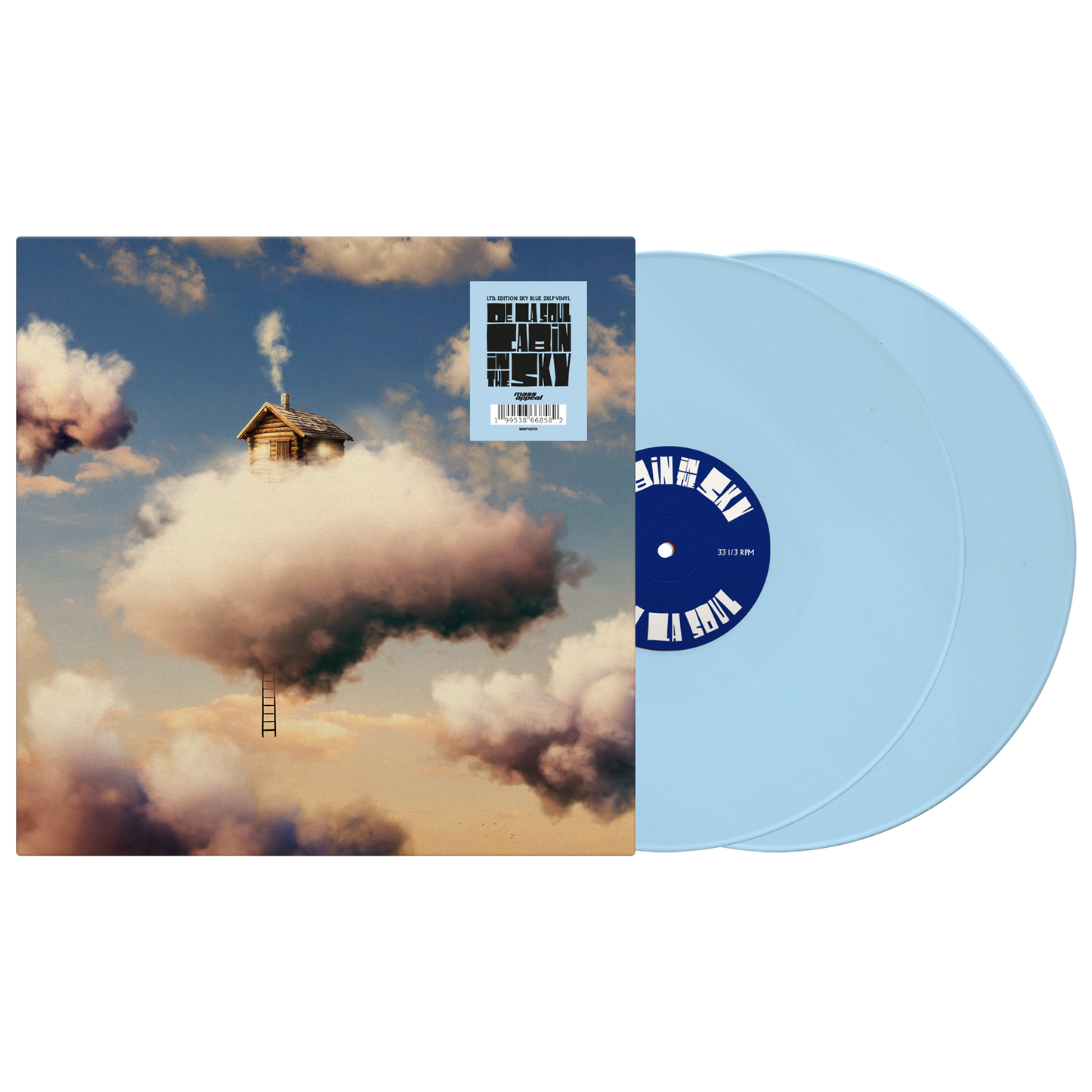 De La Soul - (PRE-ORDER 1/23/26) Cabin In The Sky (Alternate Cover) [Opaque Sky Blue Vinyl] |-