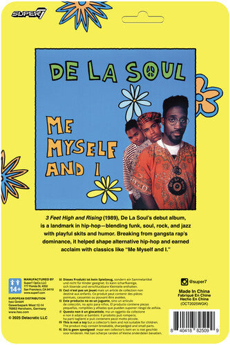 De La Soul - Super7 - De La Soul - ReAction Figures Wv1 - David Trugoy the Dove Jolicoeur (Me, Myself & I) (Collectible, Action Figure) |-