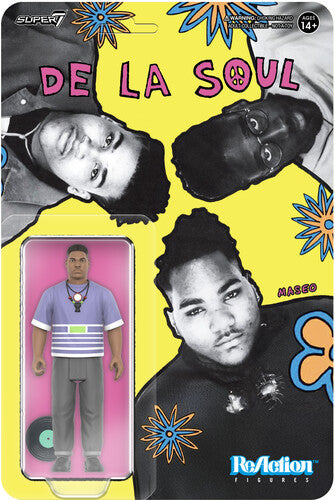 De La Soul - Super7 - De La Soul - ReAction Figures Wv1 - Vincent Maseo Mason (Me, Myself & I) (Collectible, Action Figure) |-