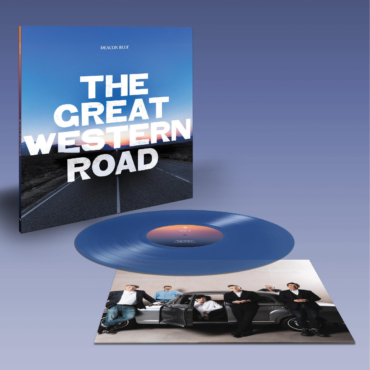 Deacon Blue - The Great Western Road (Transparent Blue VINYL) | Mint (M) Mint (M)-