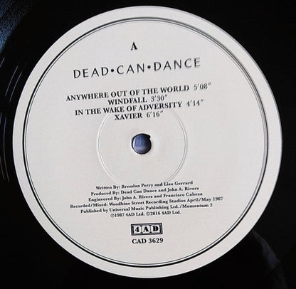 Dead Can Dance Within The Realm Of A Dying Sun 4AD LP, Album, RE, RM, RP Mint (M) Mint (M)-