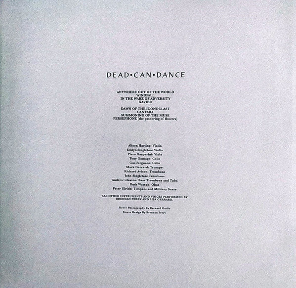 Dead Can Dance Within The Realm Of A Dying Sun 4AD LP, Album, RE, RM, RP Mint (M) Mint (M)-