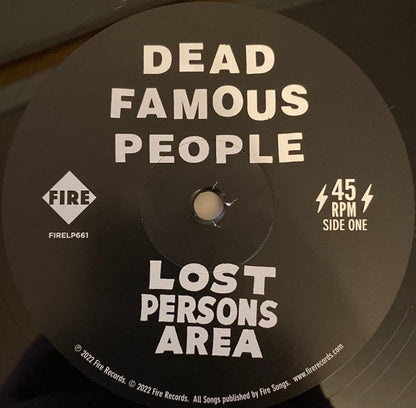 Dead Famous People - Lost Persons Area | Mint (M) Mint (M)-
