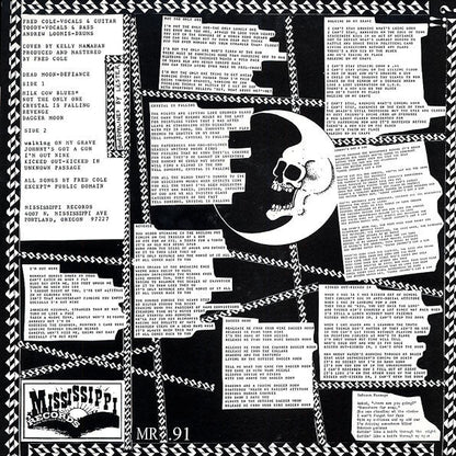 Dead Moon - Defiance (VINYL LP Mississippi MR-091) | Mint (M) Mint (M)-