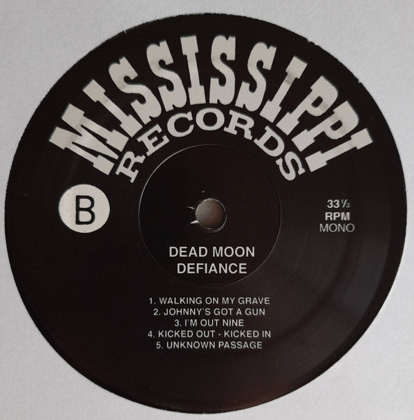 Dead Moon - Defiance (VINYL LP Mississippi MR-091) | Mint (M) Mint (M)-