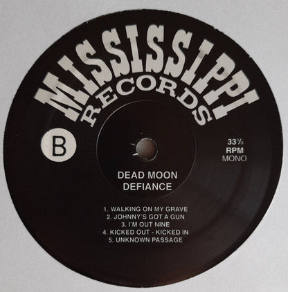 Dead Moon - Defiance (VINYL LP Mississippi MR-091) | Mint (M) Mint (M)-