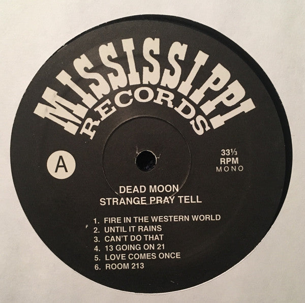 Dead Moon - Strange Pray Tell (VINYL LP) | Mint (M) Mint (M)-