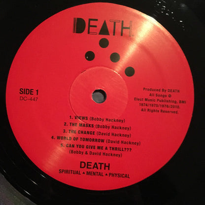 Death (8) - Spiritual | Mental | Physical (VINYL) | Mint (M) Mint (M)-
