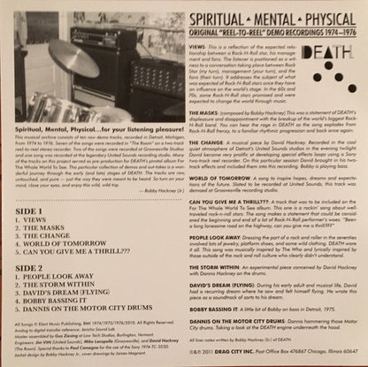 Death (8) - Spiritual | Mental | Physical (VINYL) | Mint (M) Mint (M)-
