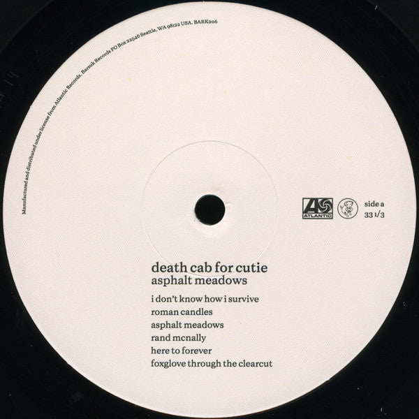 Death Cab For Cutie - Asphalt Meadows | Mint (M) Mint (M)-