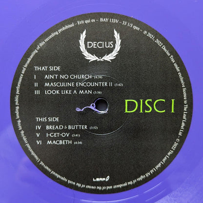 Decius - Decius Vol. I | Mint (M) Mint (M)-