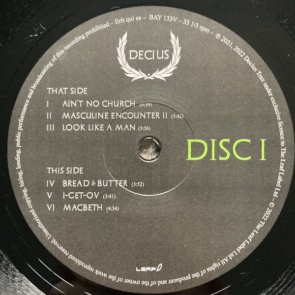 Decius Vol. I | Mint (M) Mint (M)-