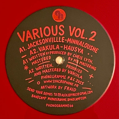 Various - Various Vol.2 (PINK VINYL 12" PHONOGRAMME66) | NEW Mint (M) Mint (M)-
