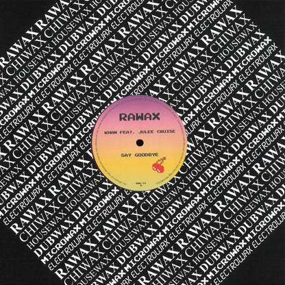 Khan feat. Julee Cruise - Say Goodbye (PURPLE VINYL 12" Rawax Records RXK-01P) | NEW Mint (M) Mint (M)-
