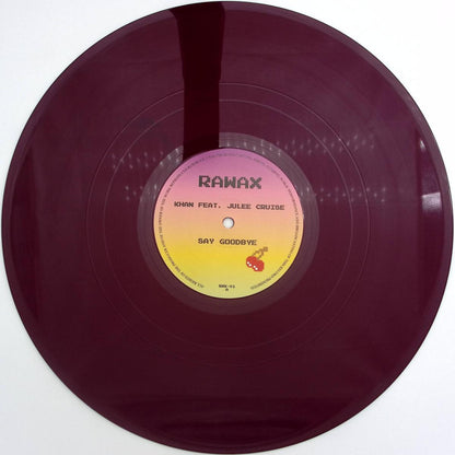 Khan feat. Julee Cruise - Say Goodbye (PURPLE VINYL 12" Rawax Records RXK-01P) | NEW Mint (M) Mint (M)-