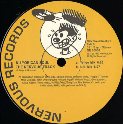 Nu Yorican Soul - The Nervous Track (VINYL 12" Nervous NE20068 2024) | NEW-
