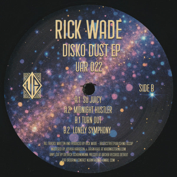 Rick Wade - Disko Dust EP (VINYL) | Mint (M) Mint (M)-