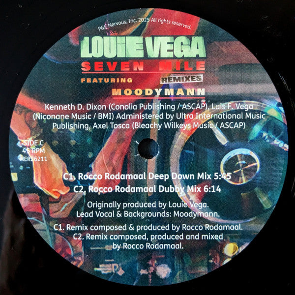 Louie Vega - Seven Mile (Remixes)(2xVINYL) | Mint (M) Mint (M)-