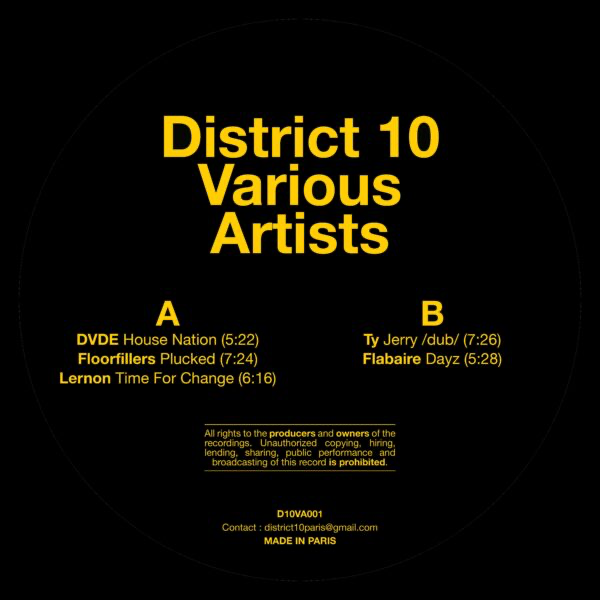 Various - (PRESALE) District 10 (VINYL) | Mint (M) Mint (M)-