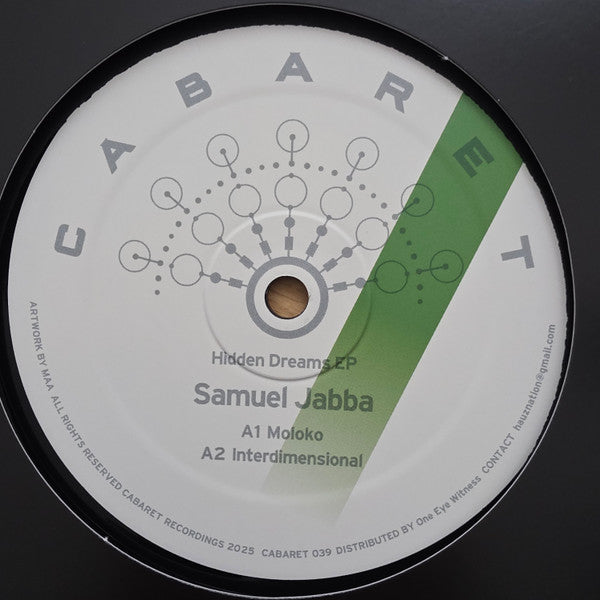 Samuel Jabba - Hidden Dreams EP (VINYL) | Mint (M) Mint (M)-