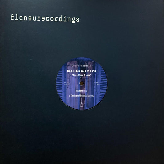 Machomovers - Bare, Deep & Long (Part 1) (VINYL 12" Flaneurecordings FR027) | NEW Mint (M) Mint (M)-