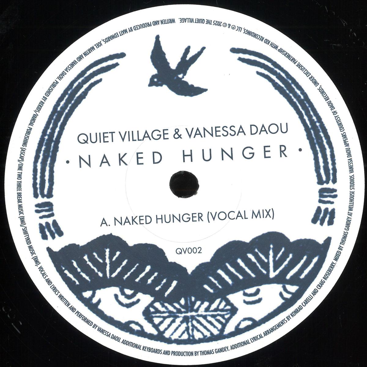 Quiet Village - Naked Hunger (VINYL 12") | Mint (M) Mint (M)-