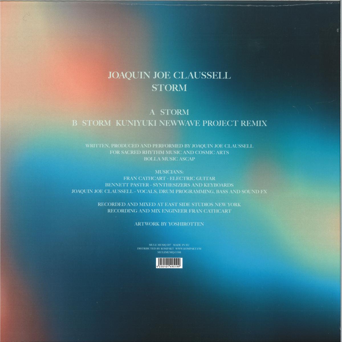 Joaquin Joe Claussell - Storm (VINYL 12" Mule Musiq MULE307) | NEW Mint (M) Mint (M)-