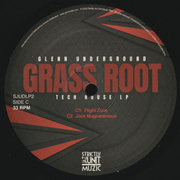 Glenn Underground - Grass Root - Tech House LP (2xVINYL) | Mint (M) Mint (M)-
